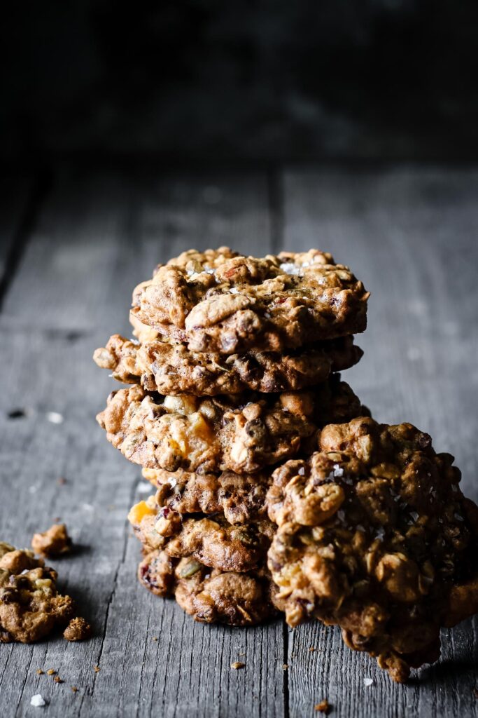 Trail mix cookies