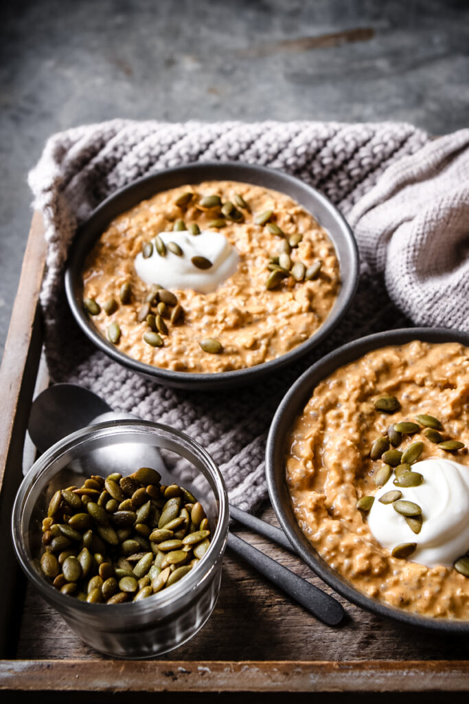 PUMPKIN PIE OVERNIGHT OATS