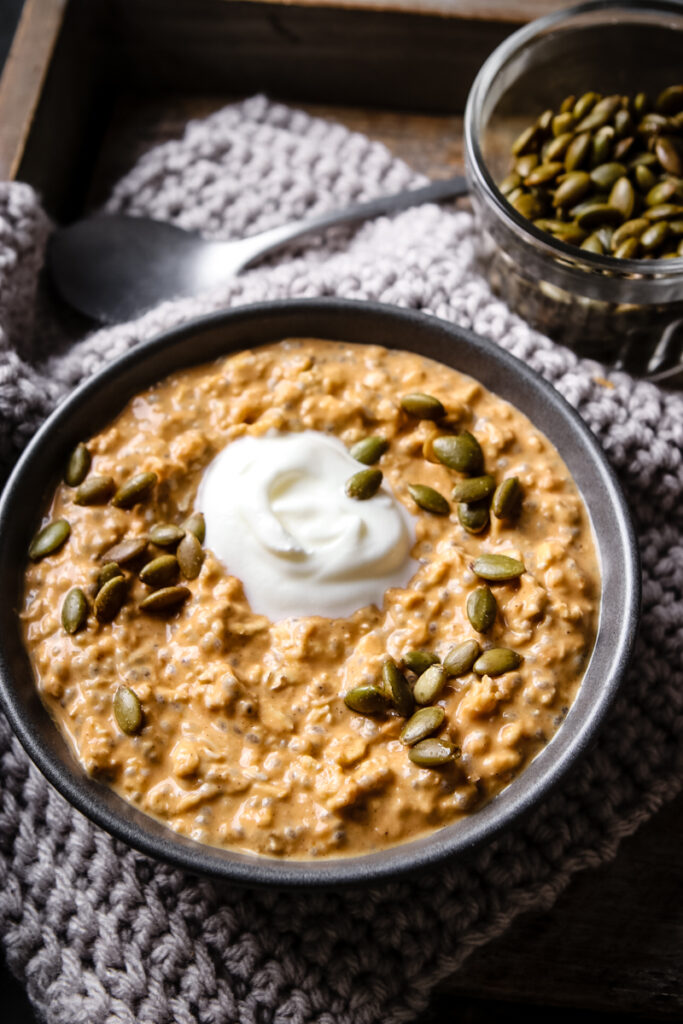 PUMPKIN PIE OVERNIGHT OATS