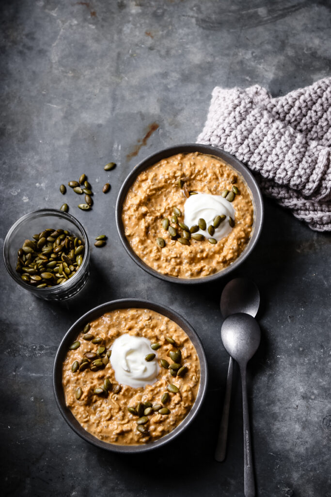 PUMPKIN SPICE OVERNIGHT OATS