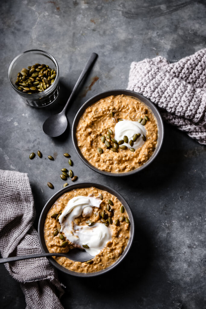 PUMPKIN PIE OVERNIGHT OATS