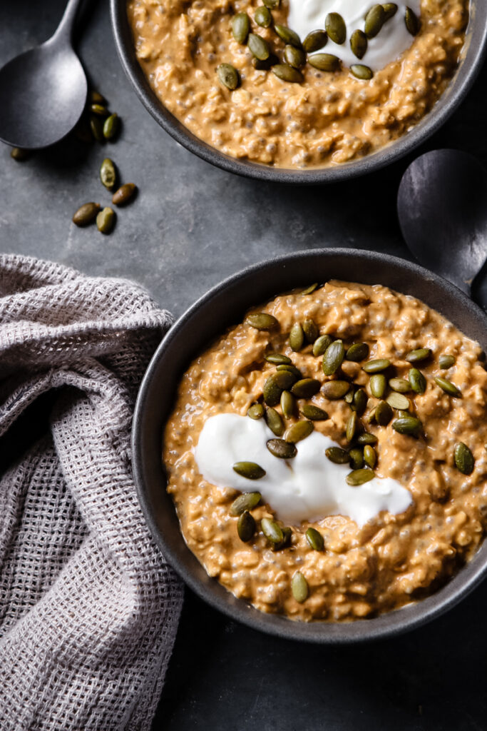 PUMPKIN SPICE OVERNIGHT OATS